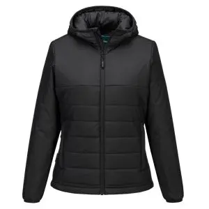 WOMEN'S PROFESSIONAL HOODED INSULATED BAFFLE JACKET