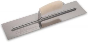 MARSHALLTOWN MXS73SS CEMENT TROWEL STAINLESS STEEL WOODEN HANDLE 14 X 4.3/4IN