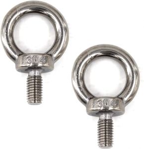 M6 LIFTING EYE BOLT DIN 580 (DROP FORGED) A4 STAINLESS STEEL