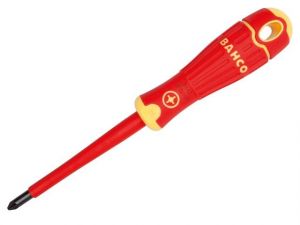 BAHCOFIT INSULATED SCREWDRIVER PHILLIPS TIP PH1 X 80MM