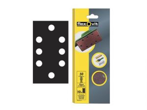 1/3 SANDING SHEETS PERFORATED MEDIUM 80 GRIT (PACK OF 10)
