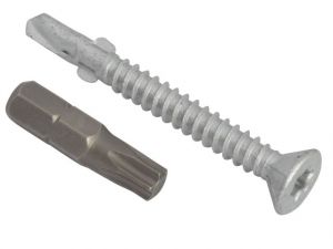 TECHFAST ROOFING SCREW TIMBER - STEEL LIGHT SECTION 4.8 X 38MM PACK 100