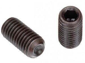 M10-1.50x10 SOCKET SET KNURLED CUP POINT 45H ISO 4