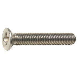 M5 X 10 A2 POZI CSK M/SCREW STAINLESS STEEL DIN 965