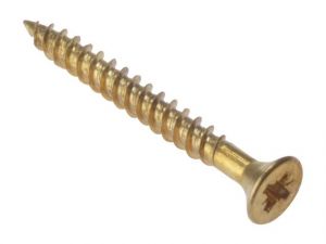 GENERAL PURPOSE POZI SCREW CSK TT ELECTRO BRASS 1.1/2IN X 8 BOX 200