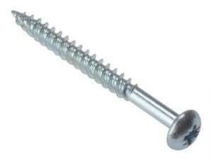 GENERAL PURPOSE POZI SCREW ROUND HEAD TT ZP 1IN X 10 BOX 200