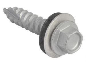 TECHFAST HEX HEAD SCREW SHEET TO TIMBER 6.3 X 32MM PACK 100