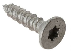 TECHFAST MASONRY SCREW TORX COMPATIBLE HEX 6.3 X 57MM (BOX 100)