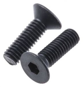 #10 x 1/2" - SOCKET COUNTERSUNK - GRADE 10.9 - DIN 7991 - ZINC UNF