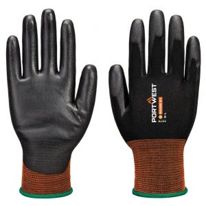GP GRIP 21 PU GLOVES BLACK