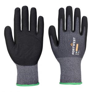 SG GRIP 15 ECO NITRILE GLOVES (PK12) GREY/BLACK