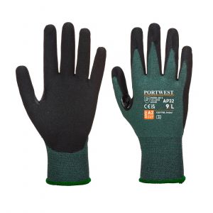 CUT B18 DEXTI PRO NITRILE GLOVES BLACK/GREY