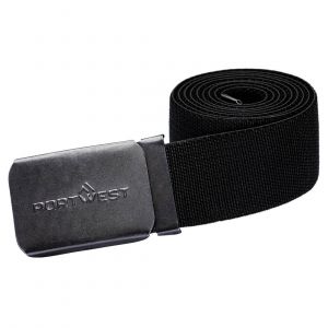 ELASTICATED WORK BELT BLACK