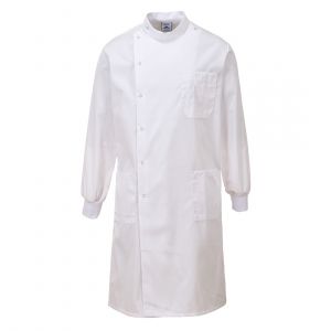 MEN'S HOWIE COAT - TEXPEL FINISH WHITE