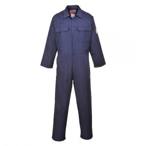 MEN'S BIZFLAME WORK FR COVERALL NAVY