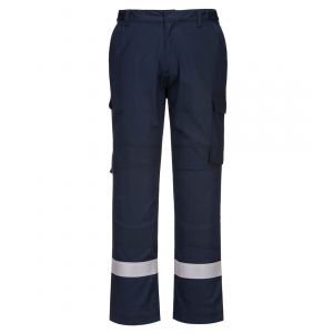 MEN'S BIZFLAME WORK LIGHTWEIGHT STRETCH PANELLED FLAME RESISTANT TROUSERS