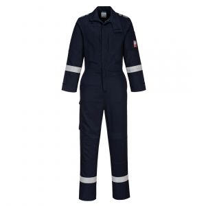 MEN'S BIZFLAME WORK LIGHTWEIGHT STRETCH PANELLED FLAME RESISTANT COVERALL 