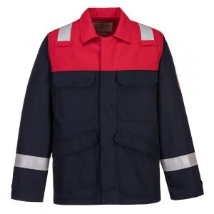 MEN'S BIZFLAME WORK TWO TONE FLAME RESISTANT JACKET