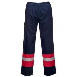 MEN'S BIZFLAME WORK TWO TONE FLAME RESISTANT TROUSERS