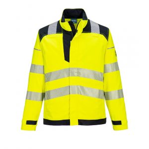 MEN'S MODAFLAME WORK HI-VIS MULTI-NORM FR JACKET YELLOW/BLACK