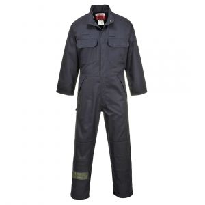 MEN'S BIZFLAME WORK FLAME RESISTANT COVERALL NAVY