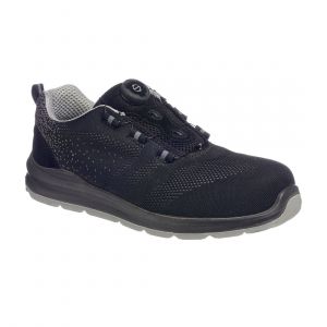 MEN'S COMPOSITE WIRE LACE SAFETY TRAINER KNIT S1P