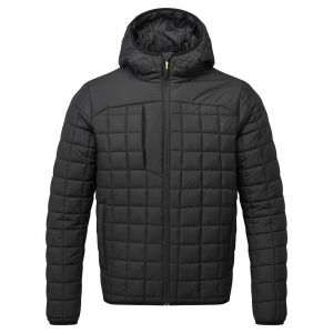 MEN'S SQUARE BAFFLE JACKET BLACK