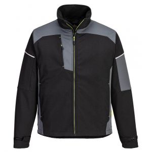 MEN'S PW3 SOFTSHELL BLACK/ZOOM GREY