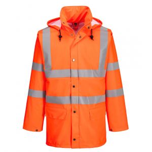MEN'S SEALTEX ULTRA HI-VIS RAIN JACKET ORANGE