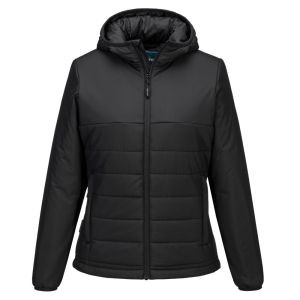 WOMEN'S PROFESSIONAL HOODED INSULATED BAFFLE JACKET