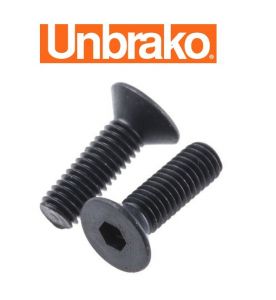M8 x 12 MM -  - UNBRAKO - SOCKET COUNTERSUNK SCREW - DIN 7991 - GRADE 12.9 - SELF COLOUR