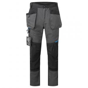 MEN'S SLIM FIT HOLSTER TROUSERS METAL GREY