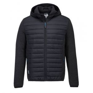 MEN'S HYBRID BAFFLE JACKET GREY MARL