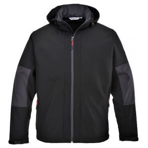 MEN'S  HOODED SOFTSHELL
