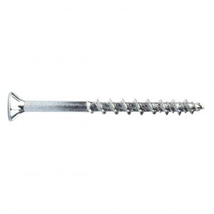 3.5 X 20MM PZ CSK SCREW MULTI-PURPOSE TRI-LOCK NET-COAT ZN