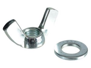 WING NUT & WASHERS ZP M12 FORGE PACK 4