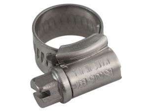 OOO STAINLESS STEEL HOSE CLIP 9.5 - 12MM (3/8 - 1/2IN)