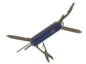 MANAGER SWISS ARMY KNIFE TRANSLUCENT BLUE 06365T2NP