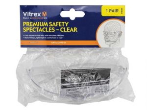 PREMIUM SAFETY SPECTACLES - CLEAR