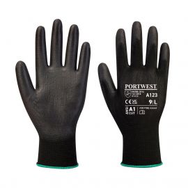 GRIP 13 PU LATEX FREE GLOVE (144 PAIRS) BLACK