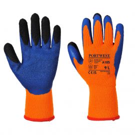 COLD 7 LATEX CRINKLE FINGER DIPPED GLOVES