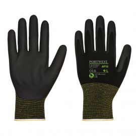 GRIP 15 FOAM NITRILE BAMBOO GLOVE (PK12) BLACK