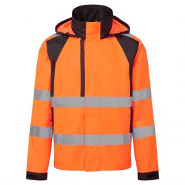 MEN'S ECO HI-VIS RAIN JACKET