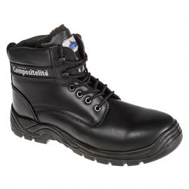 MEN'S COMPOSITELITE FUR LINED THOR BOOT S3 CI BLACK