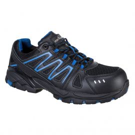 MEN'S COMPOSITE ACTION LEATHER TRAINER S1PL FO SR BLACK