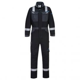 MEN'S MODAFLAME WORK FLAME RESISTANT COVERALL BLACK
