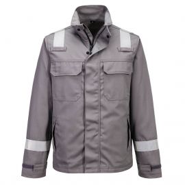 MEN'S BIZFLAME WORK CHEMICAL RESISTANT FLAME RESISTANT JACKET