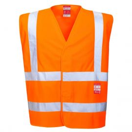 MEN'S BIZFLAME HI-VIS FLAME RESISTANT VEST