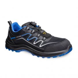 MEN'S COMPOSITE KPU AND MESH TRAINER S1PS ESD SR FO BLACK/BLUE