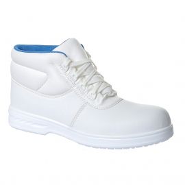MEN'S STEELITE ALBUS LACED BOOT S2 FO SR WHITE